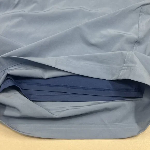 Caribbean Big & Tall 2XB Cargo Swim Trunks Mens Lined Indigo Blue Shorts 9" - Picture 8 of 8